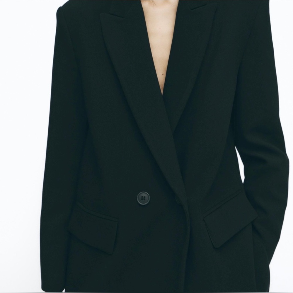 Zara Classic Double Breasted Jacket